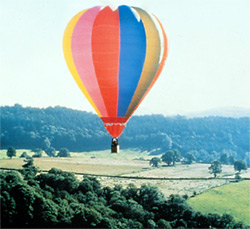 Ballooning over Shropshire